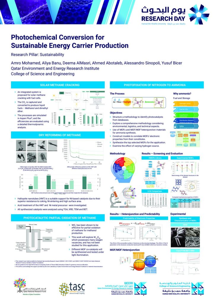 Photochemical Conversion for Sustainable Energy Carrier Production